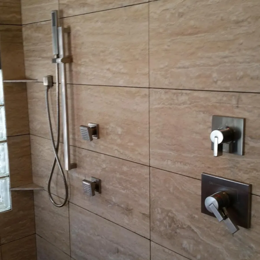 Shower fixture installation for Frozen Pipe Repair in West Goshen